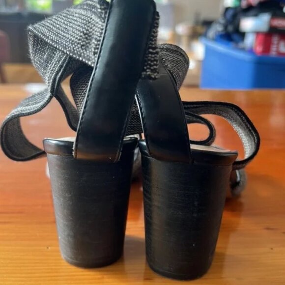 Sole society Josey Block heel sandals - womens size 9 - Picture 2 of 11